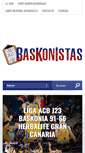 Mobile Screenshot of baskonistas.com